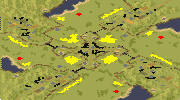 Veni Vidi Vici (2-4) by Jack Axonitis - Red Alert 2 Map Preview Image